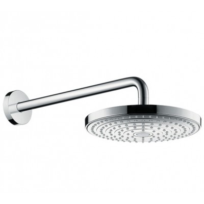 Потолочная душевая лейка Hansgrohe Raindance Select S240/S300 2JET с держателем